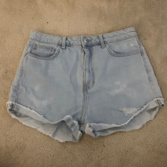 F21 High Rise Mom Shorts - NWOT - Picture 1 of 3